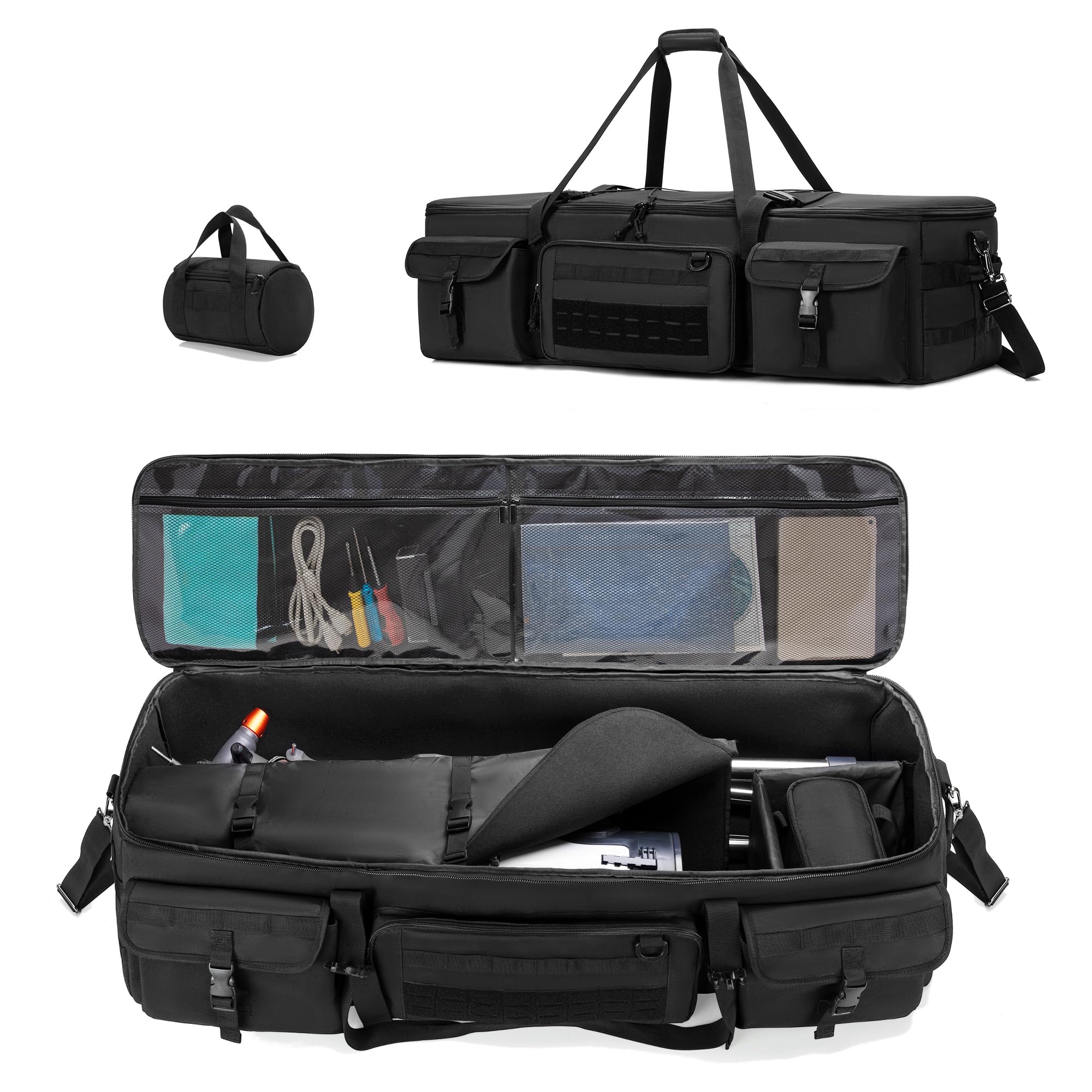 Hodrant Large Telescope Carrying Case, Soft Pad Telescope Travel Bag Compatible With Celestron Telescope, 40 Inch Telescope Stor